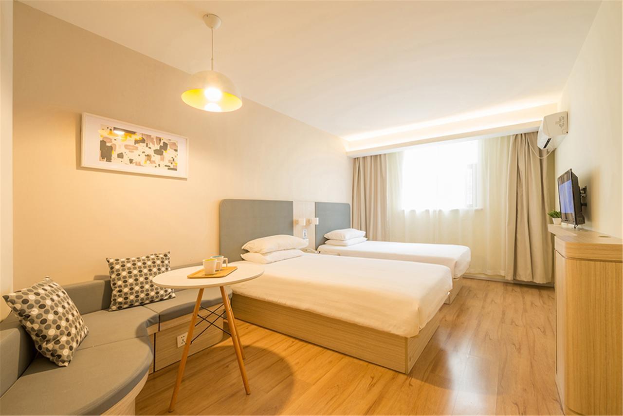 Hanting Hotel Qingdao Zhanqiao Railway Station Kültér fotó