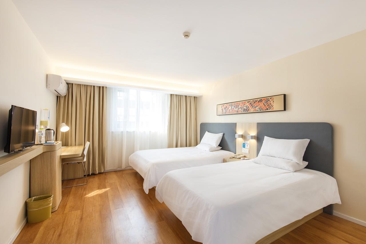Hanting Hotel Qingdao Zhanqiao Railway Station Kültér fotó